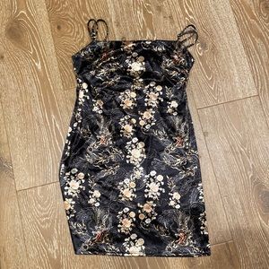 Urban outfitter dragon/floral dress size M